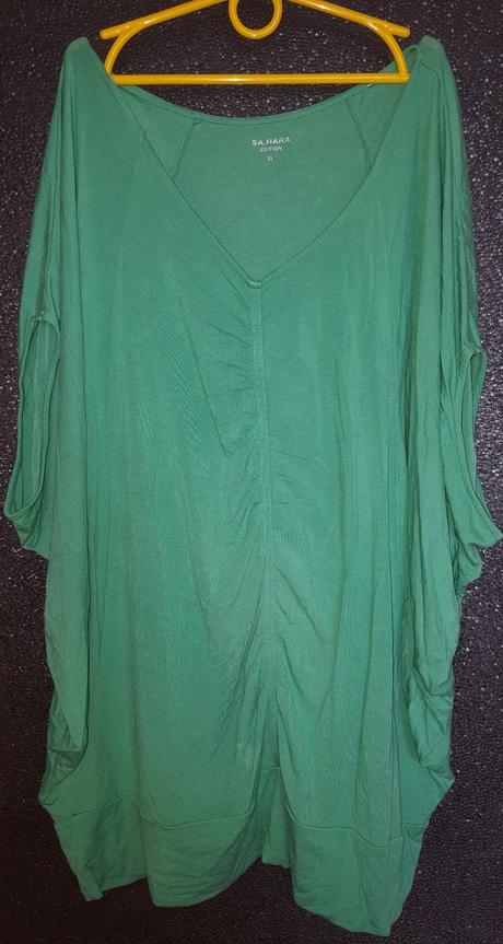 Zelene tricko netopier.strih, xl