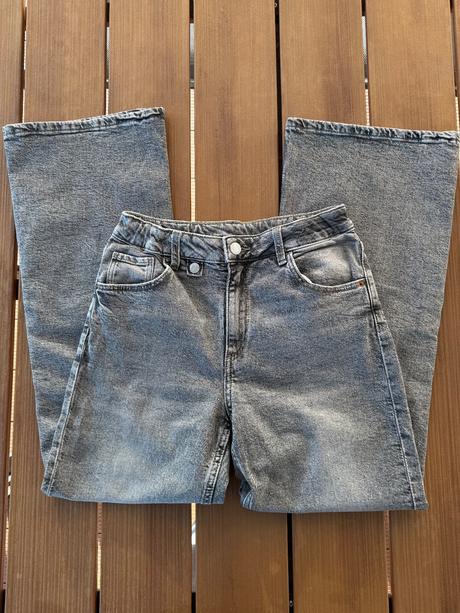 Baggy rifle sivé h&m 152, h&m,152