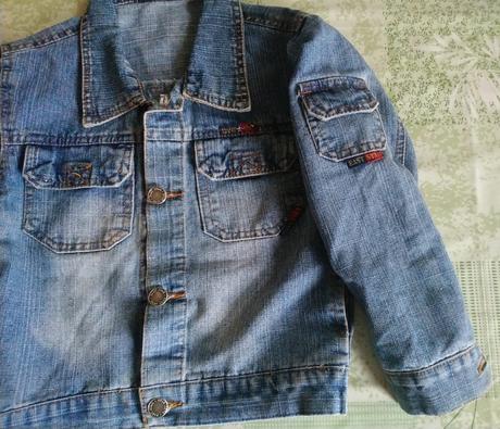 Prechodná riflová bundička, east star, 110-116 cm, 116