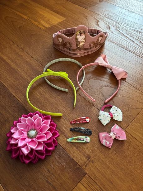 Čelenky, sponky, korunka, h&m