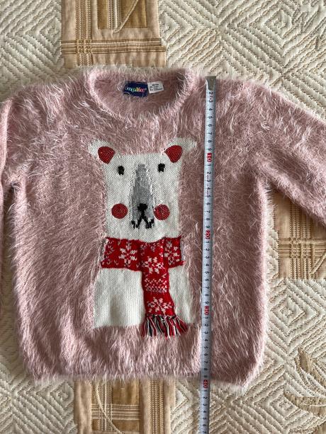 Pulóver s medvedíkom 98/104, lupilu,98