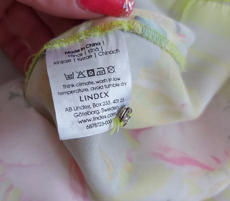 Letný top, blúzka lindex, lindex,m