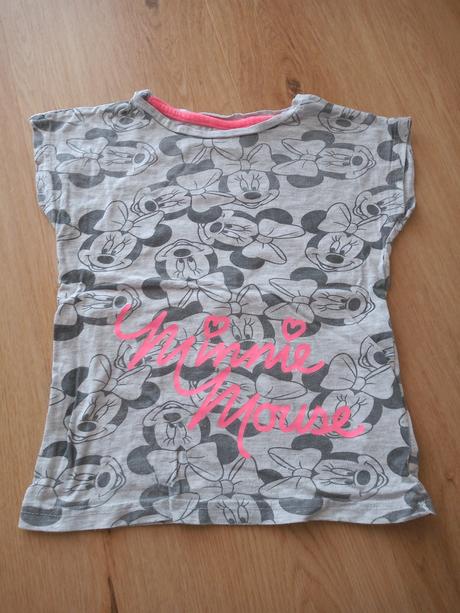 Sivé tričko minnie, disney,122
