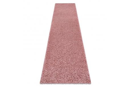 Behúň soffi shaggy 5cm svetlo ružový - 60x300 cm,