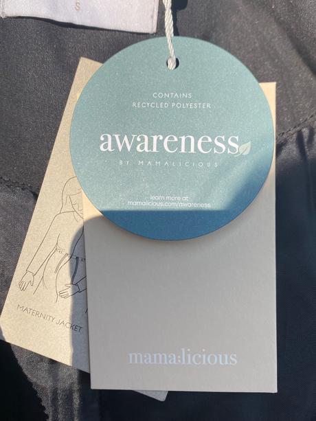 Tehotenská bunda parka mamalicious, s