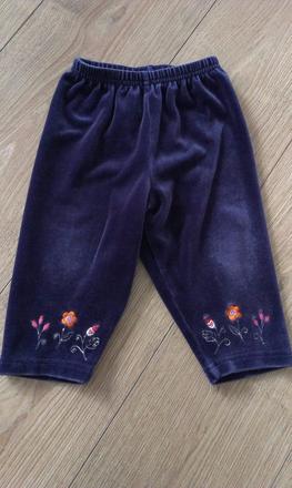 Semišové tepláky, marks & spencer,80