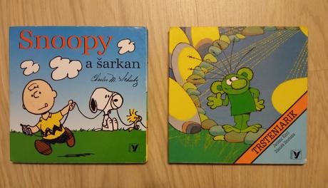 Kniha snoopy a šarkan a trsteniarik leporelo, 