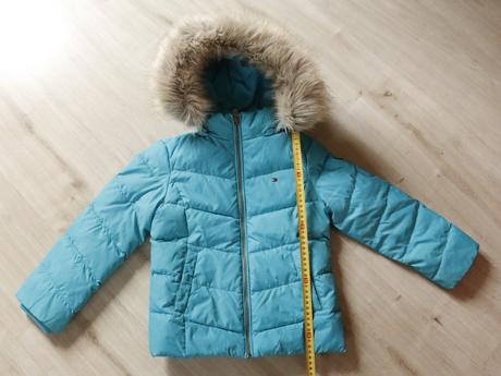 Páperova bunda tommy hilfiger veľk 116, tommy hilfiger,116