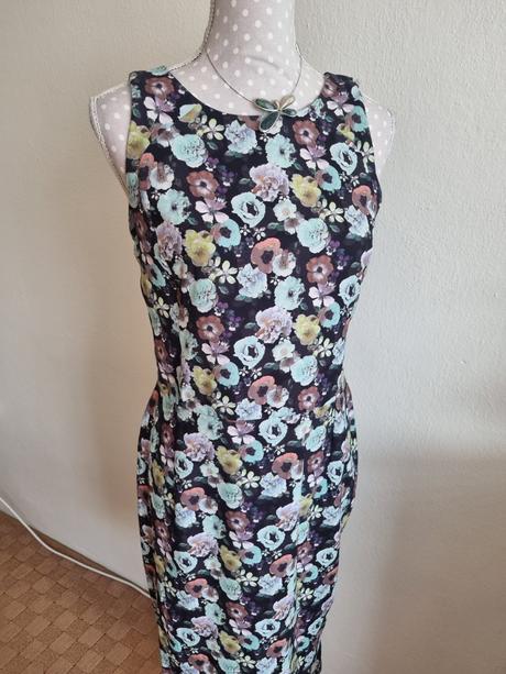 Kvetinové šaty hm 38, h&m,38