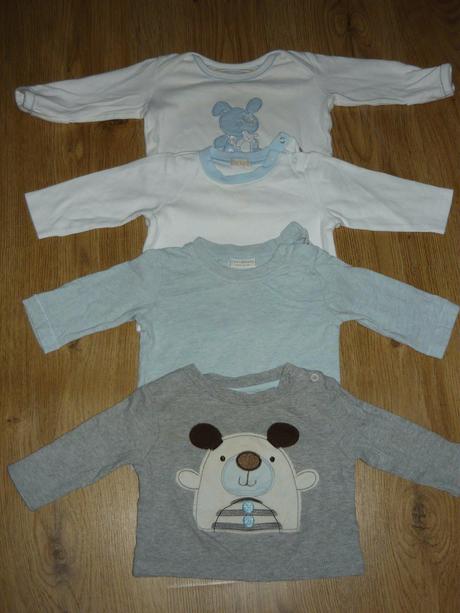 Tričko s dlhým rukávom-68, nutmeg,68