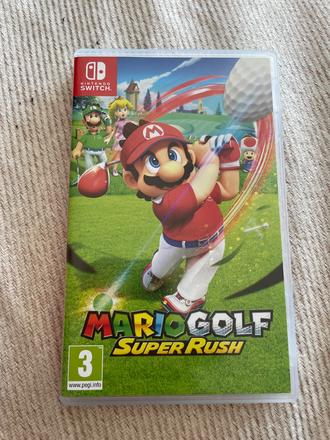 Nintendo switch hra - mario golf superrush,