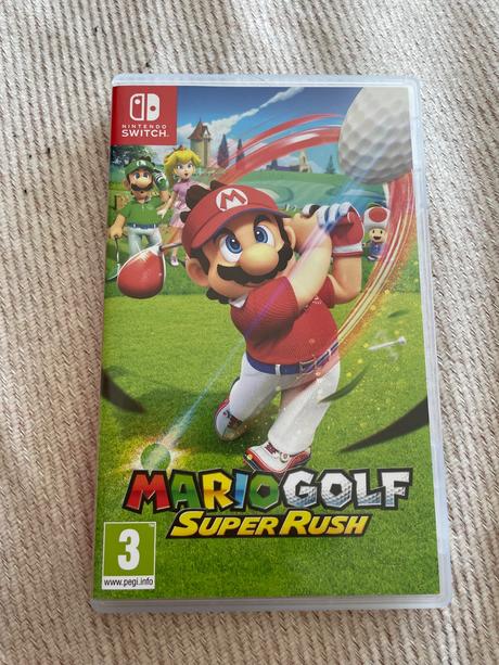 Nintendo switch hra - mario golf superrush,