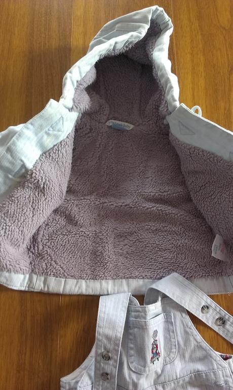 Kabatik s nohavicami na traky, john lewis baby,56