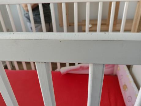 Detská postieľka, komoda + prebaľovací pult, šírka (cm): 65,dĺžka (cm): 120