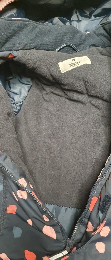 Lyžiarska bunda, h&m,122