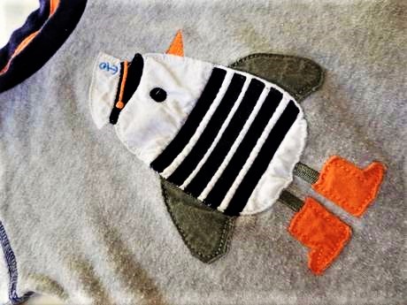 Bavlnený overal na spanie, f&f,80