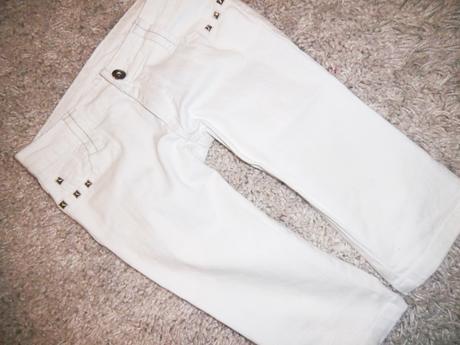 Riflové 3/4 kraťasy candy vel 134/140, 134