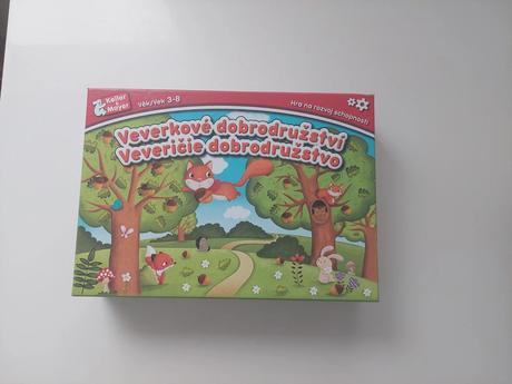 Veveričie dobrodružstvo hra pre najmenších 3-8r, 