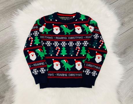 Vianočný sveter veľ. 116, c&a,116