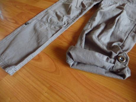 Tenšie plátené roll up nohavice -veľ. 146/152 - ff, f&f,146