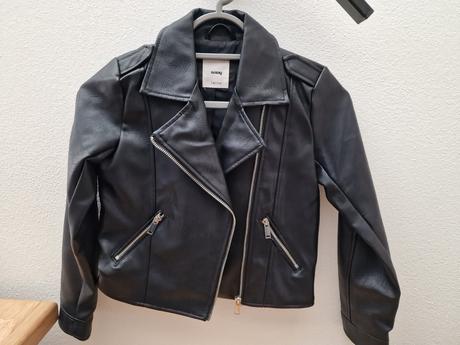 Koženková bunda, sinsay,140