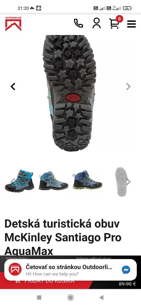 Trekove topánky, mckinley,29