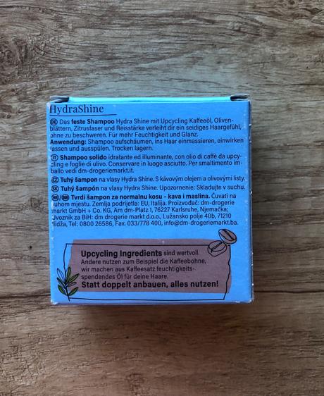 Nový tuhý šampón hydra shine, 75 g, 