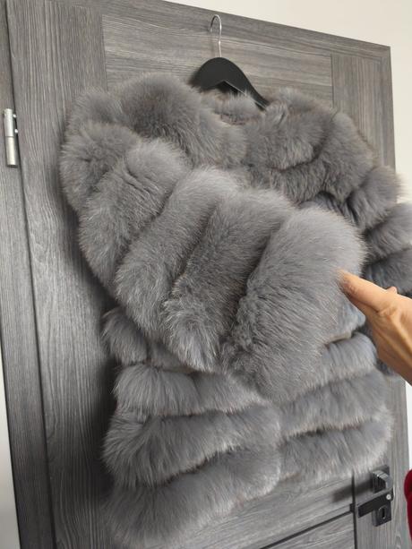 Kozuch z lisky kombinacia, s