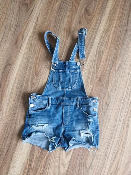 Riflove kratasy na traky, h&m,140