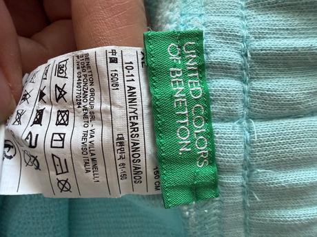 Sortky tyrkysove, benetton,152
