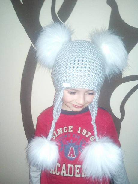 Zimná čiapočka so 4 brmbolcami, 62 - 158