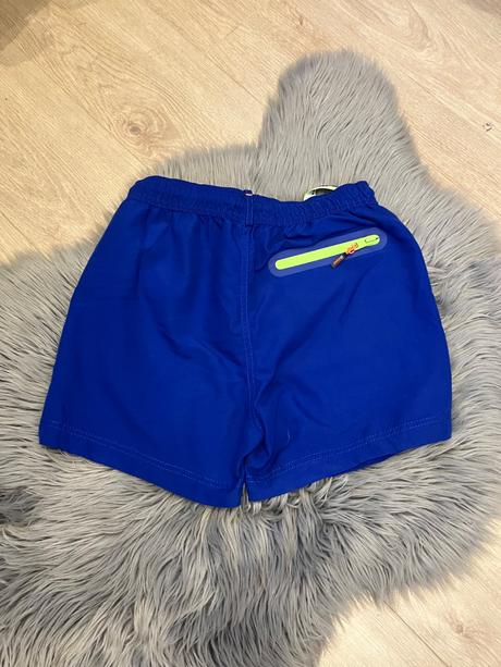 Pánske plavky superdry neónovo zeleno modré (s), superdry,s