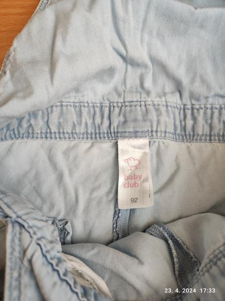 Letné kraťasy pre dievčatko 92, baby club,92