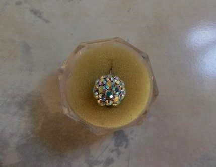 Luxusné štrasové náušnice,