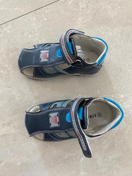 Detské kožené sandále, 25