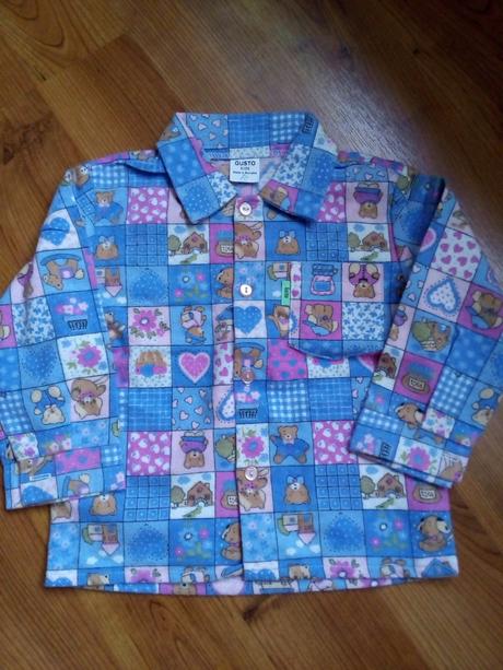 Chlapčenská flanelová košeľa, 80