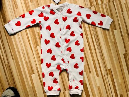 Veľ. 74 nové bavlnené bodynko so srdiečkami, sinsay,74