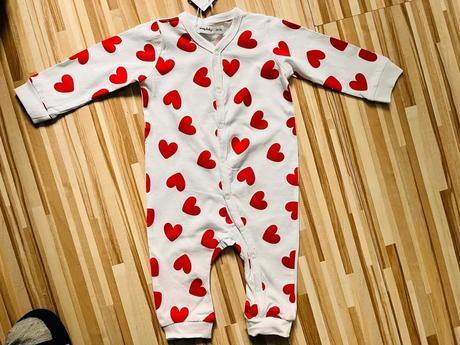 Veľ. 74 nové bavlnené bodynko so srdiečkami, sinsay,74