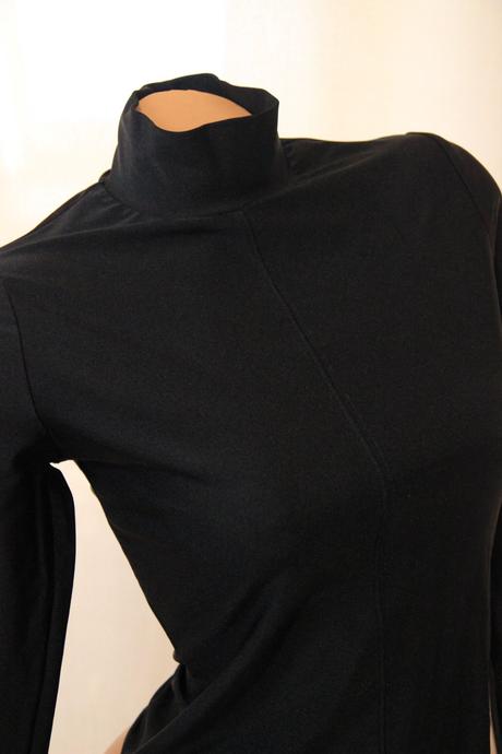 Čierny body top, bershka, bershka,m