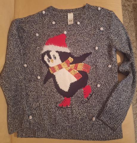 Vianočný pulóver zn.c&a, c&a,158