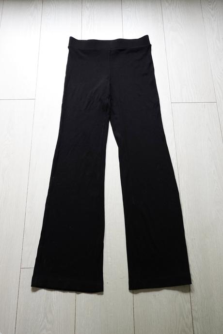 Vrúbkované legínové nohavice zara, zara,s