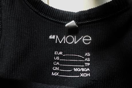 Športový top h&m move, h&m,xs