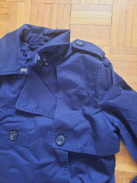 Dámsky dlhý trenčkot, gap,xs