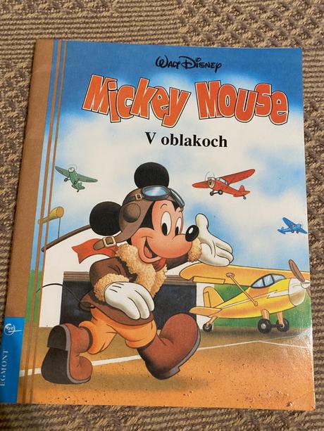 Zberateľská kniha walt disney mickey mouse v oblak, 