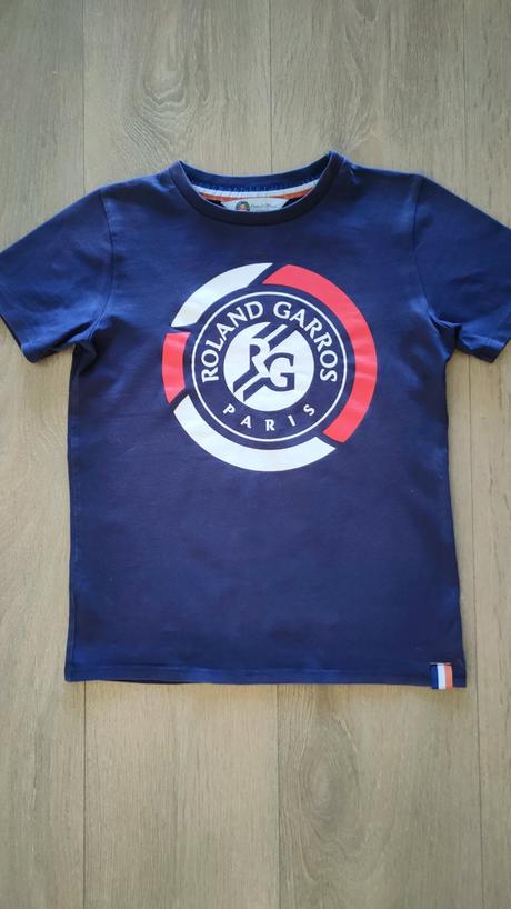 Detské tričko rolland garros, 9-10 r., veľ.140, 140