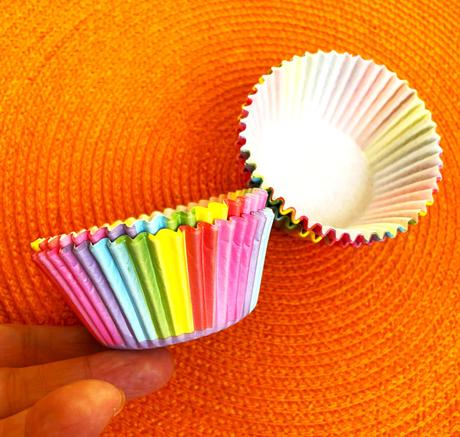 Papierové košíčky na pečenie - zbytok, 