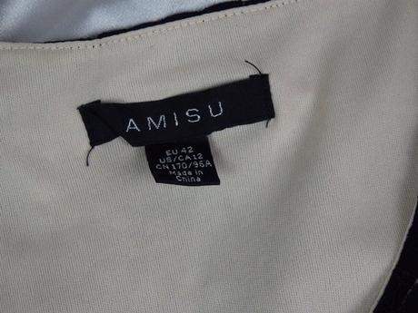 Kvalitné čipkované šaty, amisu,42