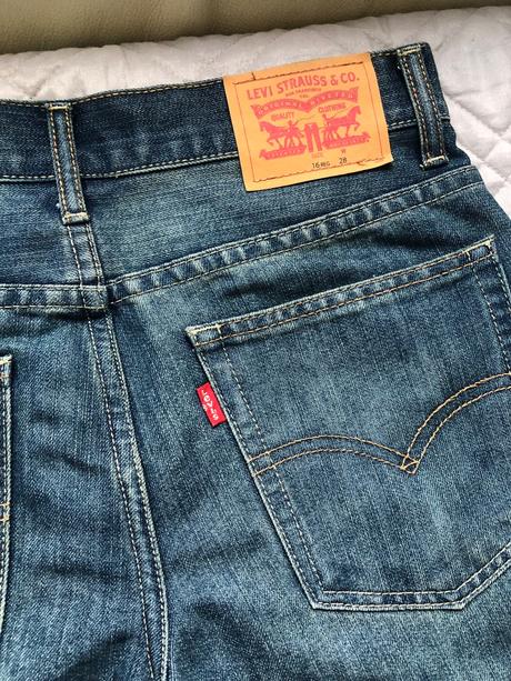 Rifľové šortky zn. lewis, john lewis,164