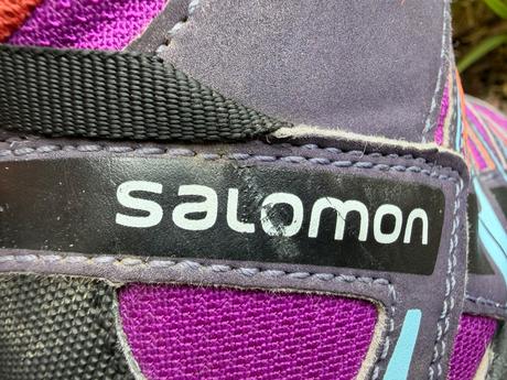 Turistické topánky pre dievča značka salomon, salomon,33