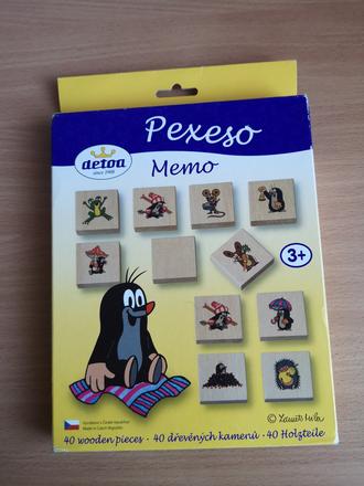 Drevené pexeso s krtkom, 